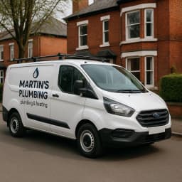 Martin's Plumbing Van